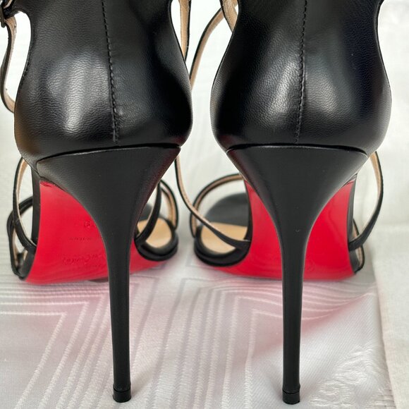 Christian Loutboutin Gwynitta 100 mm sandals size US 9, like new - Picture 12 of 12